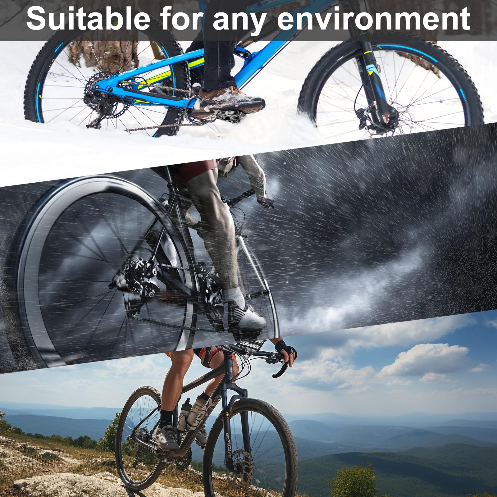 Pedały MTB, Romon wysokiej jakości aluminiowe pedały rowerowe i uszczelnione łożyska, obrabiane CNC płaskie pedały 9/16 z wyjmowanymi antypoślizgowymi gwoździami dla początkujących, rowerów szosowych,