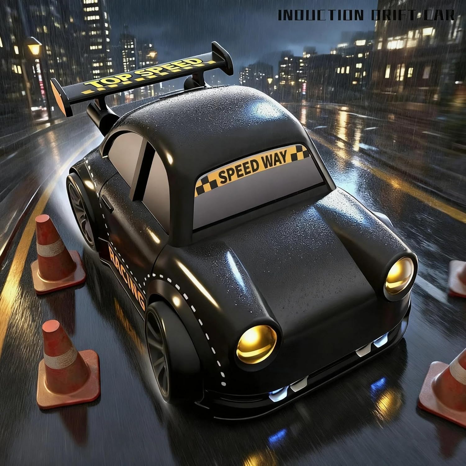 SUPER TOY Smart RC Drift Car Toy for Kids – Mini Four-Wheel Drive Remote Control Car with Gesture Induction, Auto Follow, Music & Lights Gift for Boys Girls — Amazon image 2