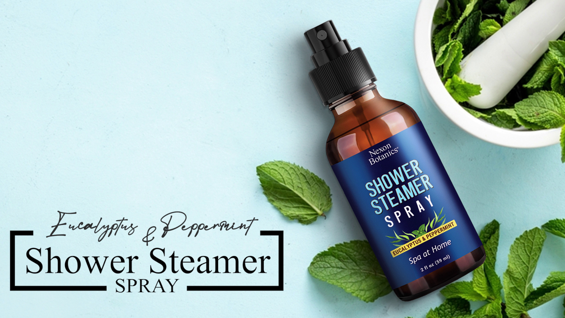 Amazon.com: Eucalyptus & Peppermint Shower Steamer Spray 2 fl oz