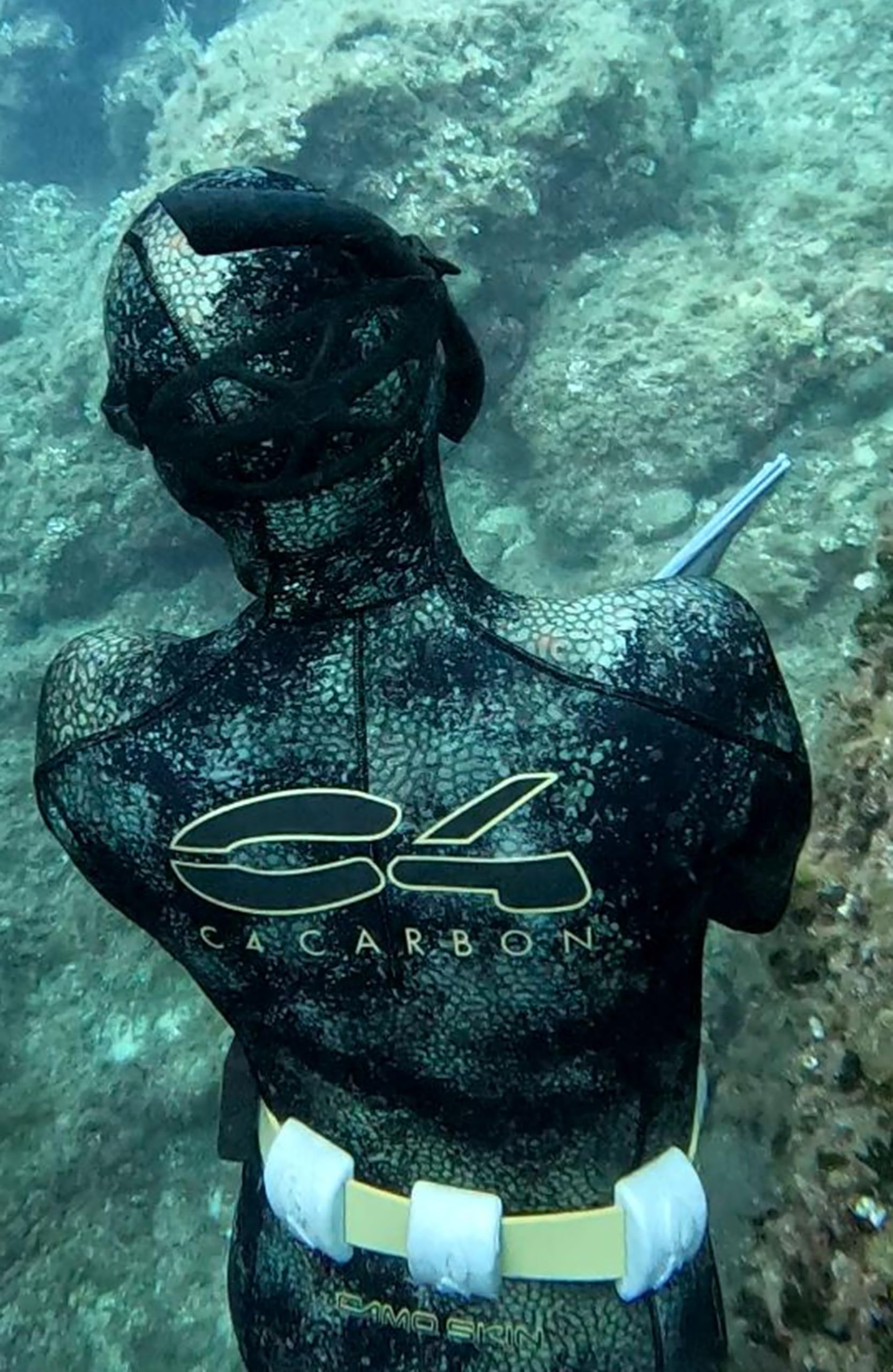 C4 Muta CAMO SKIN - Muta Subacquea Due Pezzi per Pesca Subacquea – Neoprene certificato senza Ftalati e Latex - Giacca e Pantaloni venduti separatamente
