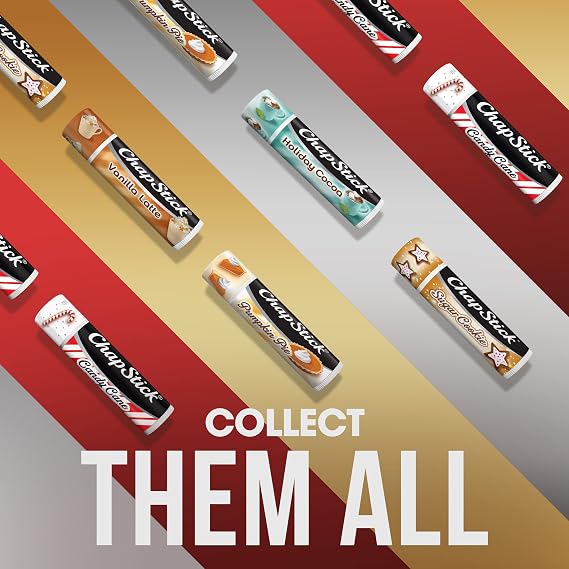 ChapStick Holiday Collection Holiday Lip Balm Variety Gift Box - 0.15 Oz (Pack of 5)