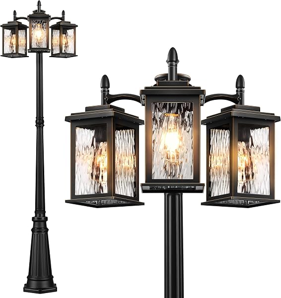VIANIS Outdoor Lamp Post Light V86013P