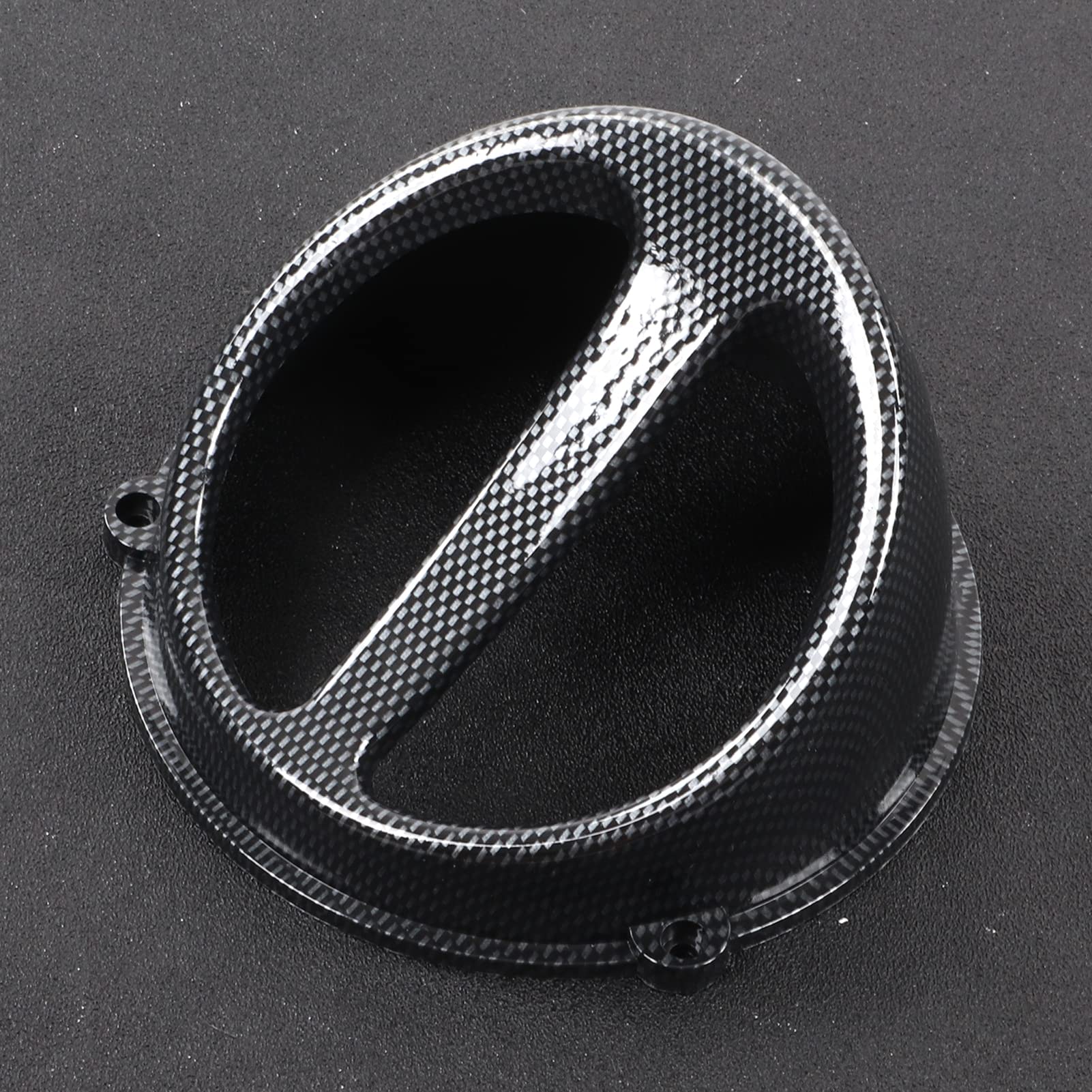 Protezione della ventola di raffreddamento del motore Protezione della presa d'aria del motociclo Design compatto in fibra di carbonio ad alta resistenza in ABS leggero per scooter
