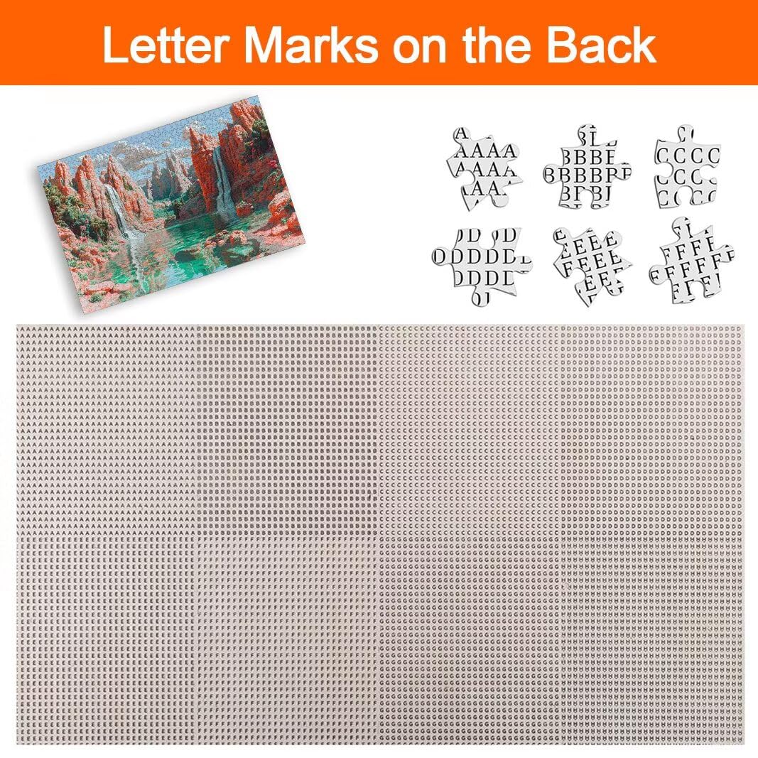 Puzzle 1000 Pezzi, Puzzle Lago, Misura: 70x50cm, Regalo Donna/Uomo -8523