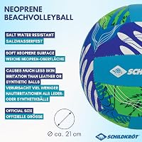 Schildkröt neoprén strandröplabda - 5-ös méret (Ø 21 cm) 4