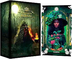 Baralho Cigano Tarot Oráculo dos Mistérios das Bruxas com Revista Exclusiva- Luxo