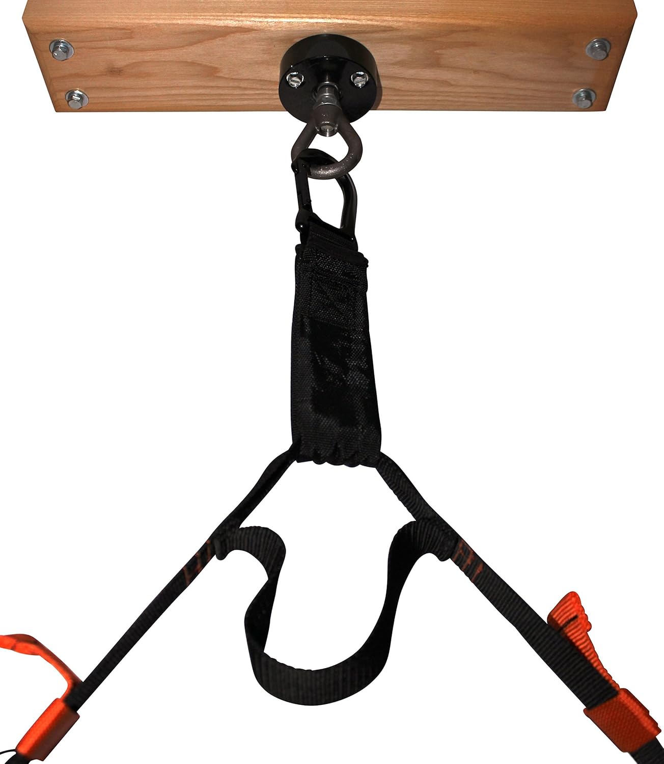 The Silencer Heavy Bag Mount, Safely Mount Heavy Punching Bags up to 300lbs in Any Room. Reduce Noise & Vibration 58% - Increases Structural Strength. Built for Professionals with Precision Bearing.