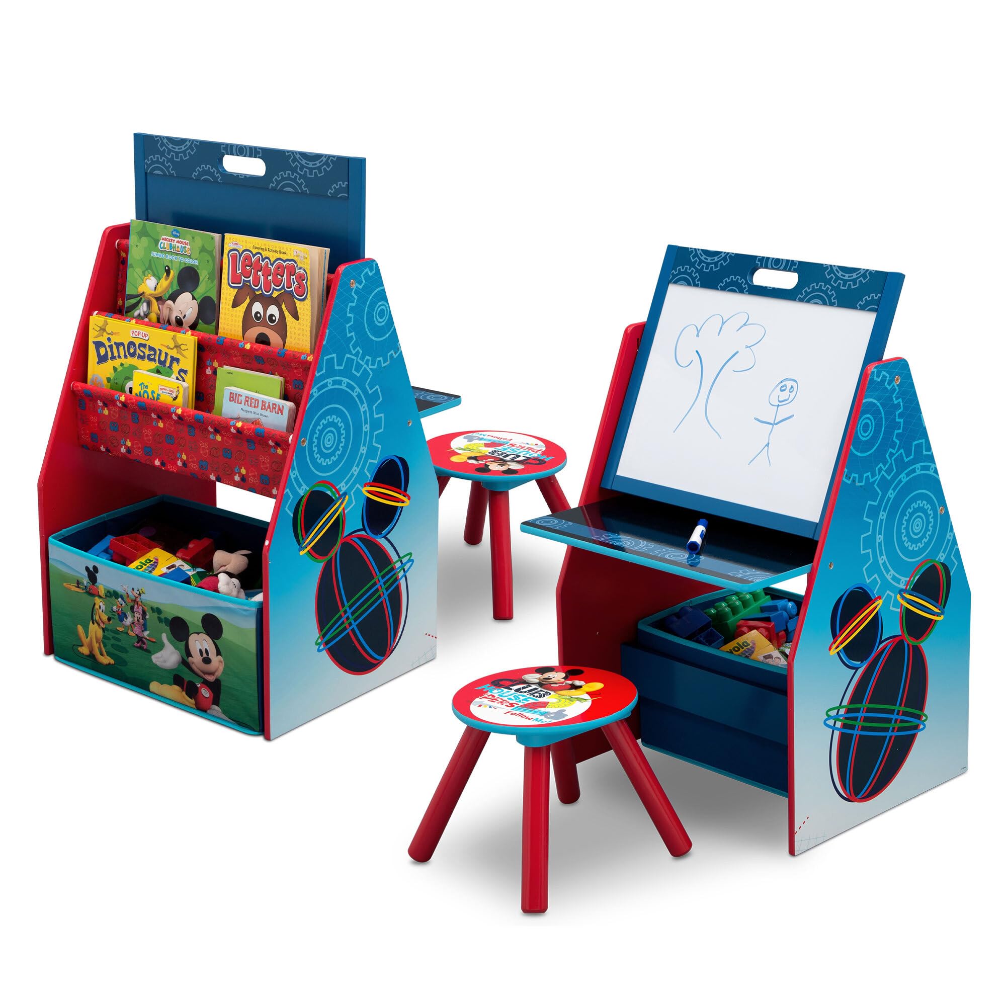 Delta Children Easel and Play Station, Disney Mickey Mouse