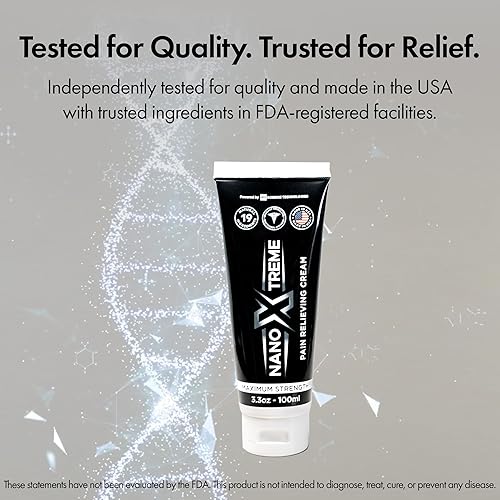 Miniatura 9 de Crema para aliviar el dolor, tópico de acción rápida para músculos, articulaciones y nervios, fórmula de larga duración con ingredientes naturales,