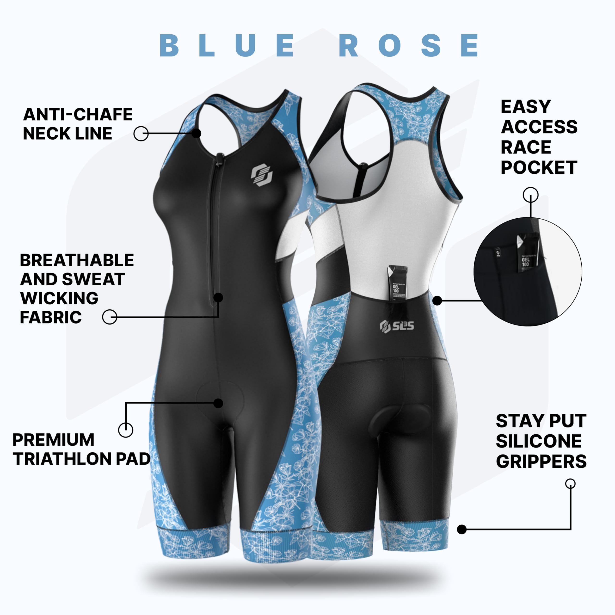 SLS3 Triathlon Anzug Damen FX 2.0 Einteiler Trisuit