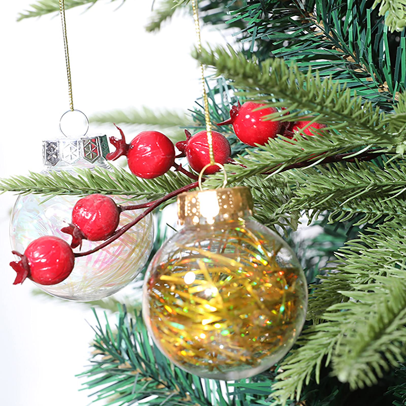 Provento - Set Van Onbreekbare Kerstballen Voor In De Kerstboom Decoratieve Hangende Kerstversiering