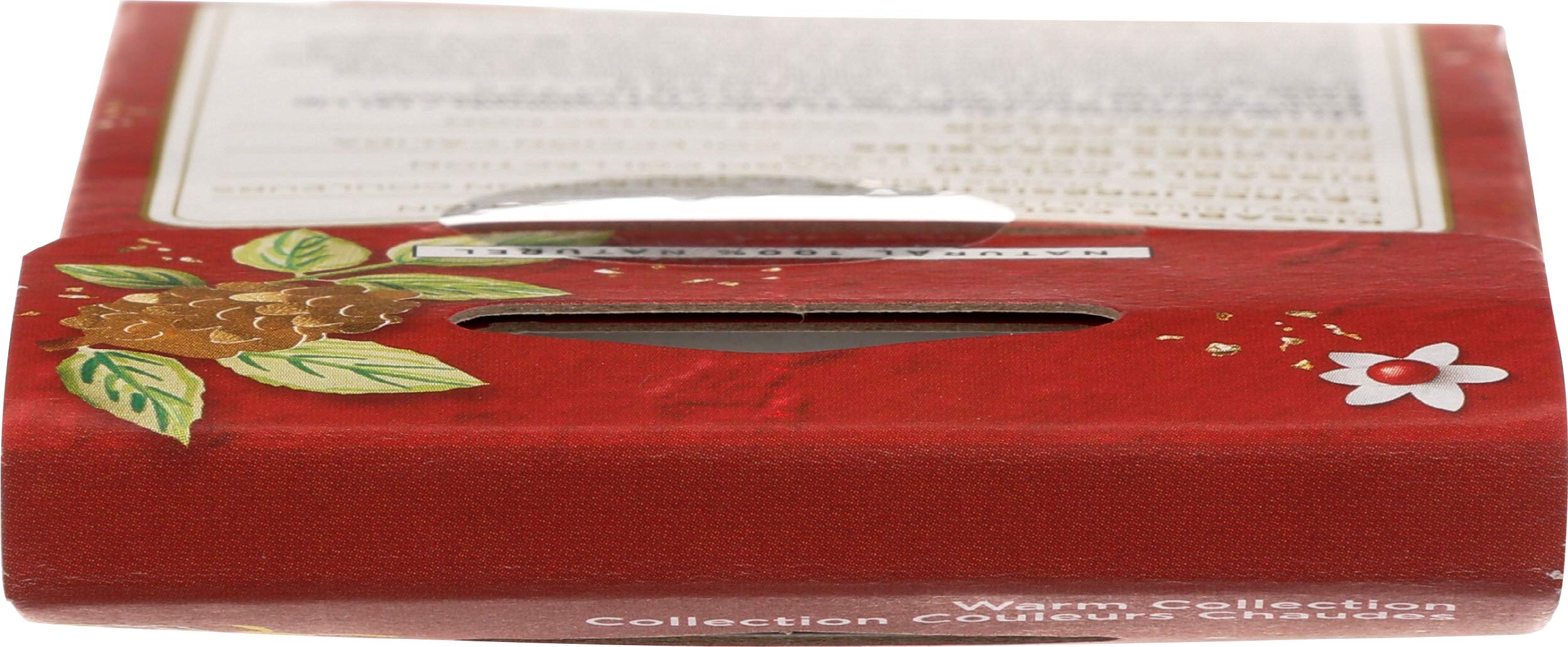 Burt's Bees Kissable Color Holiday Gift Set, 3 Lip Shimmers in Gift Box, Warm Collection in Peony, Fig & Rhubarb
