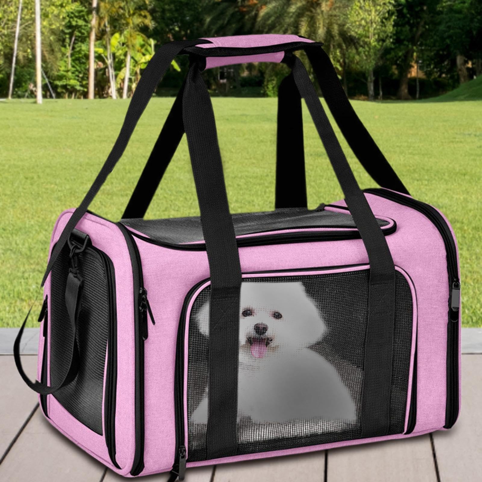 Trasportino Morbido per Gatti Portatile, Traspirante, Comodo e | La Borsa per Gatti Traspirante, Comoda e Portatile da Viaggio Per Viaggi all'Aria Aperta e nella Natura