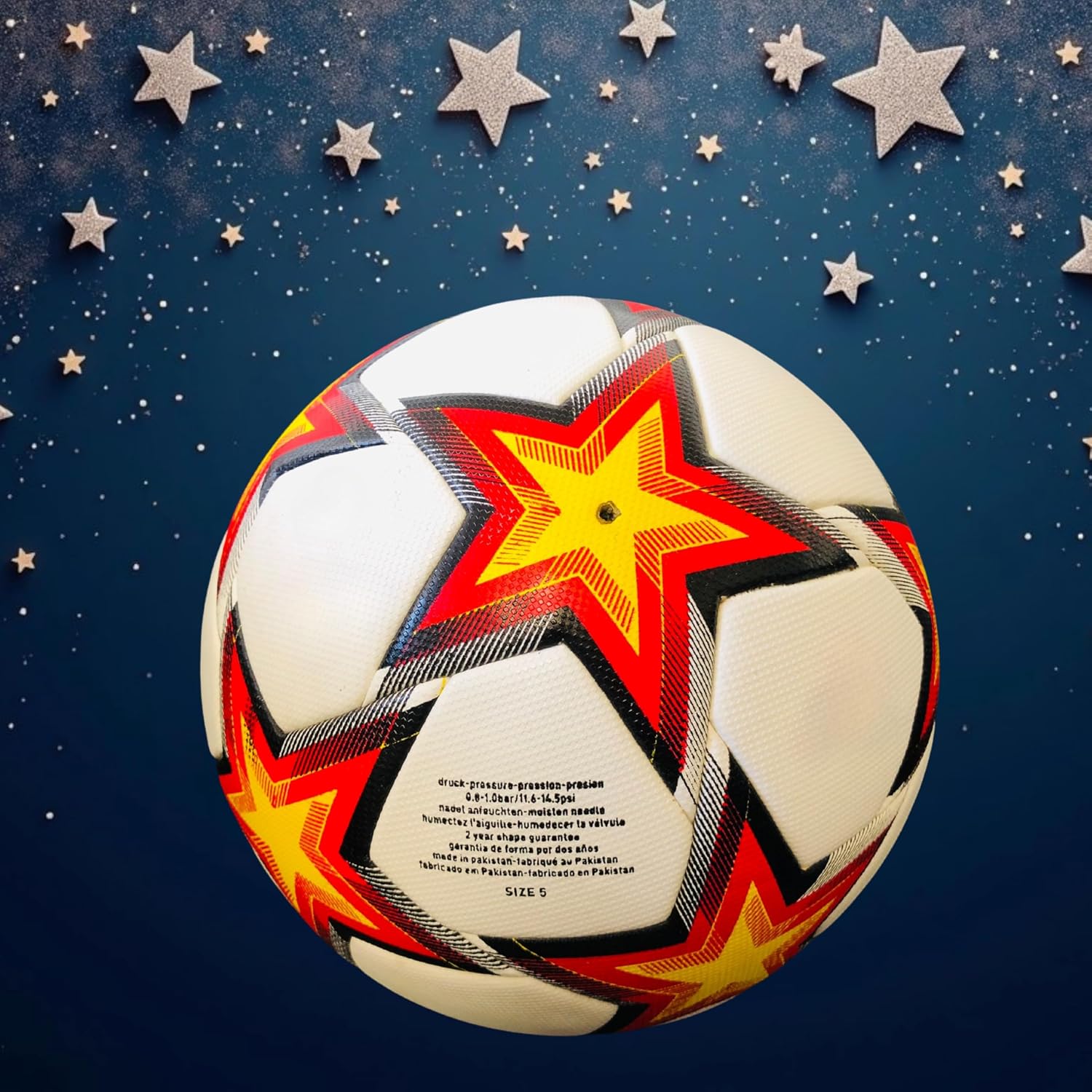 World Cup 2022 Professional Soccer Ball Finale Match Famous Football Replica Official Size 5 Collector’s Item & Memorable Gift for Association Lovers – KL386