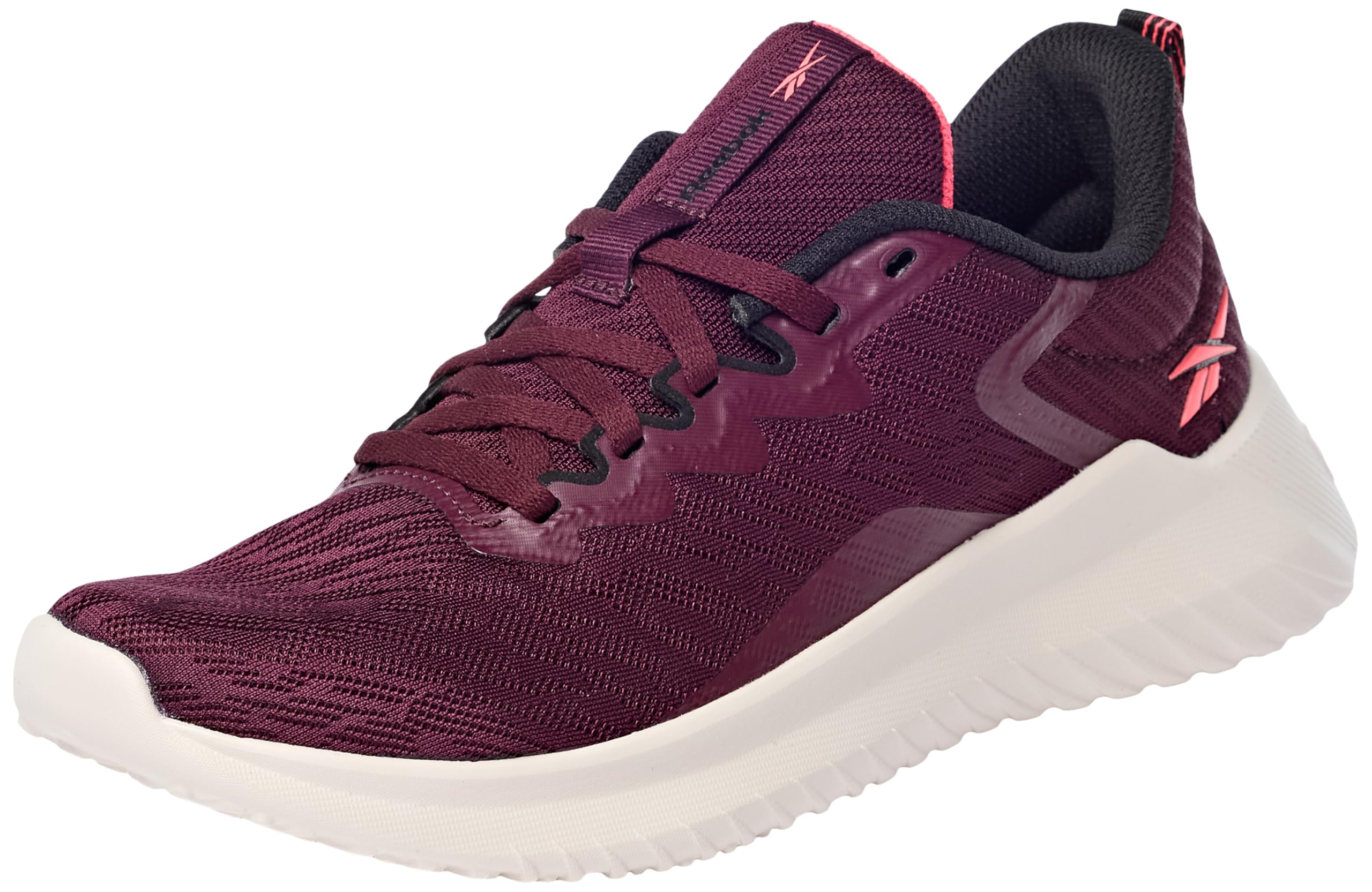 Reebok Women's Fluxlite II Trainers, Black Cherry/Luxe Grey/Black, 38.5 EU, Black Cherry Luxe Grey Black, 5.5 UK