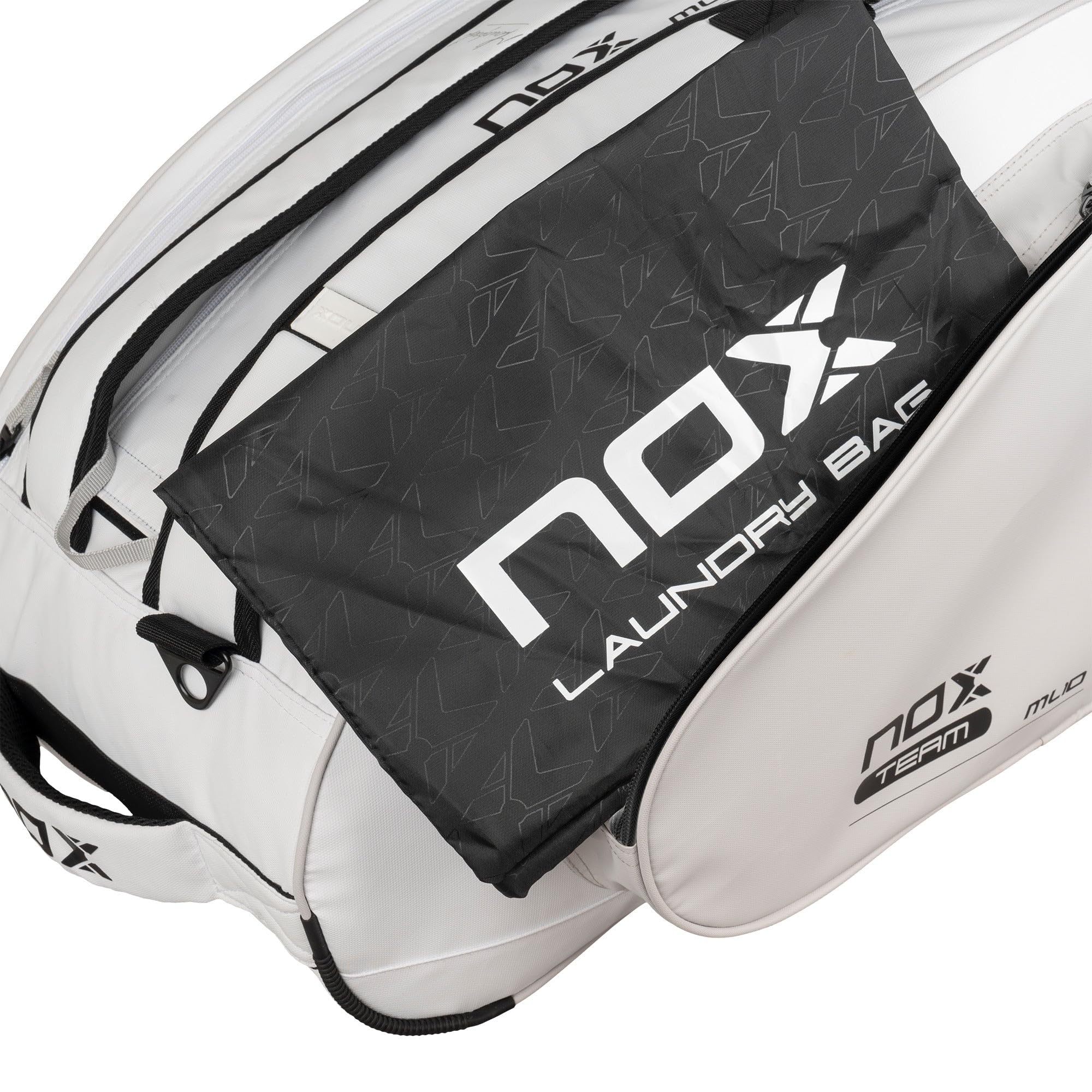 NOX ML10 Team biało-szara torba na rakietę