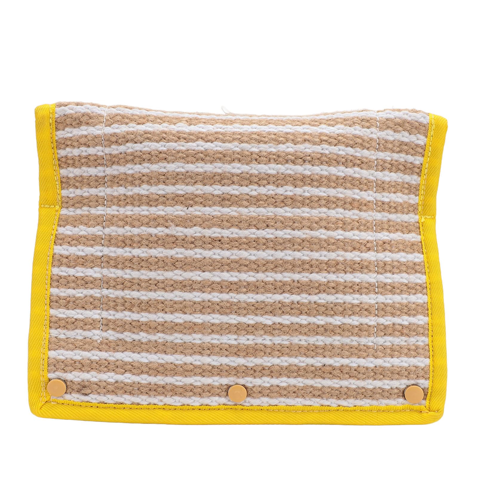 ADMYTHGB Dog Bite Wedge, Dog Training Bite Pillow with 3 Comfortable Handles, Jute Biting Pad for Puppy Interactive Play and Tug of War, Durable Chew Toy for Obedience Training
