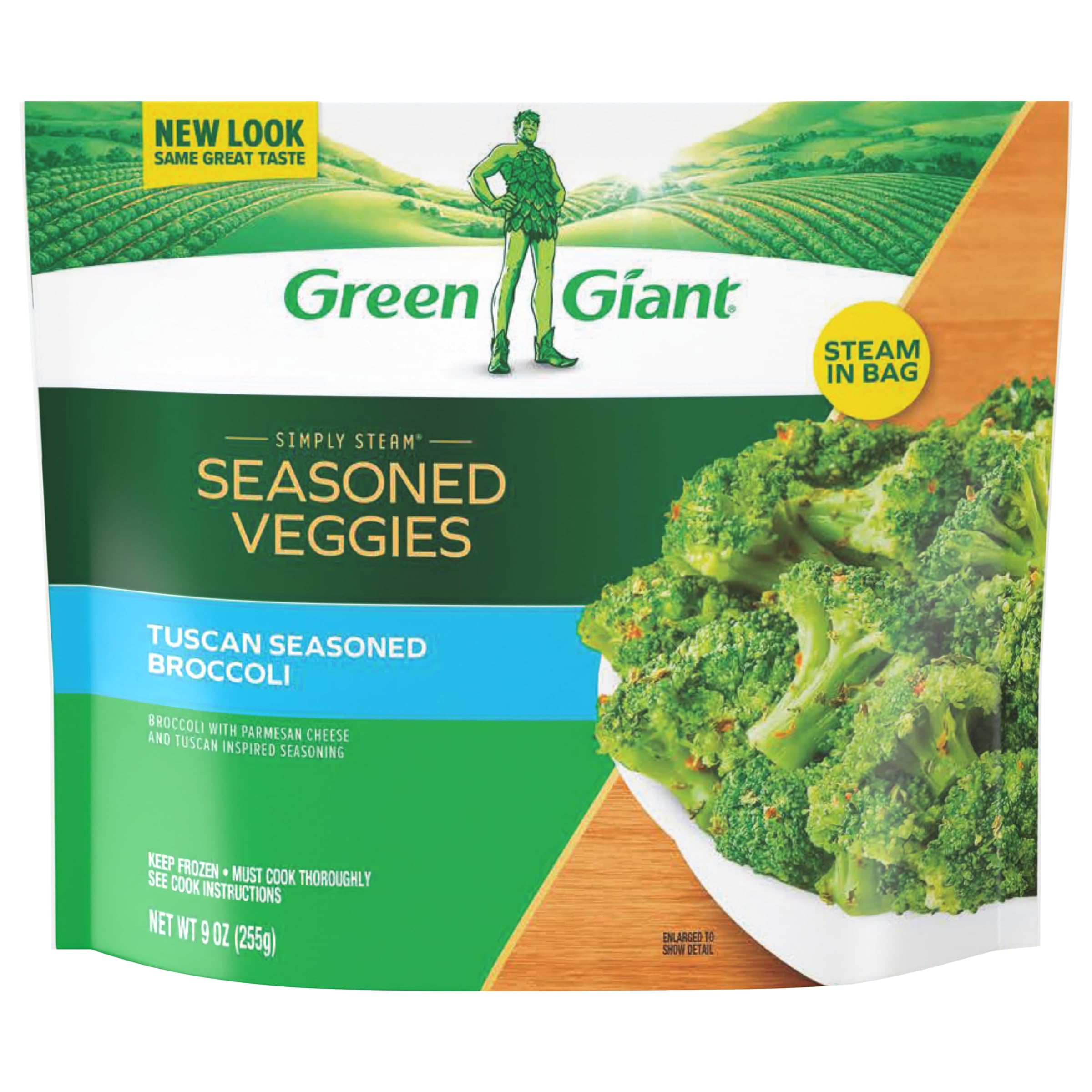 Amazon.com: Green Giant Simply Steam Tuscan Seasoned Broccoli, 9