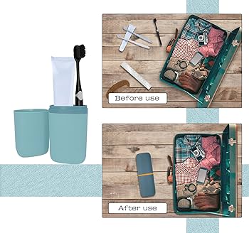 Amazon.com: Travel Toothbrush & Toothpaste Case, Toothbrush