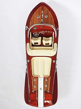 Riva Aquarama 21 (53 cm) Wood Boat Model Fully-Assembled