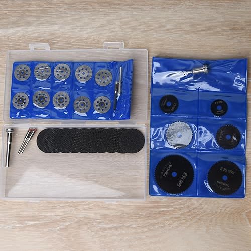 Miniatura 7 de Discos de corte para herramienta giratoria Dremel, 3 hojas de sierra diferentes para satisfacer tus diferentes necesidades, el juego de ruedas de