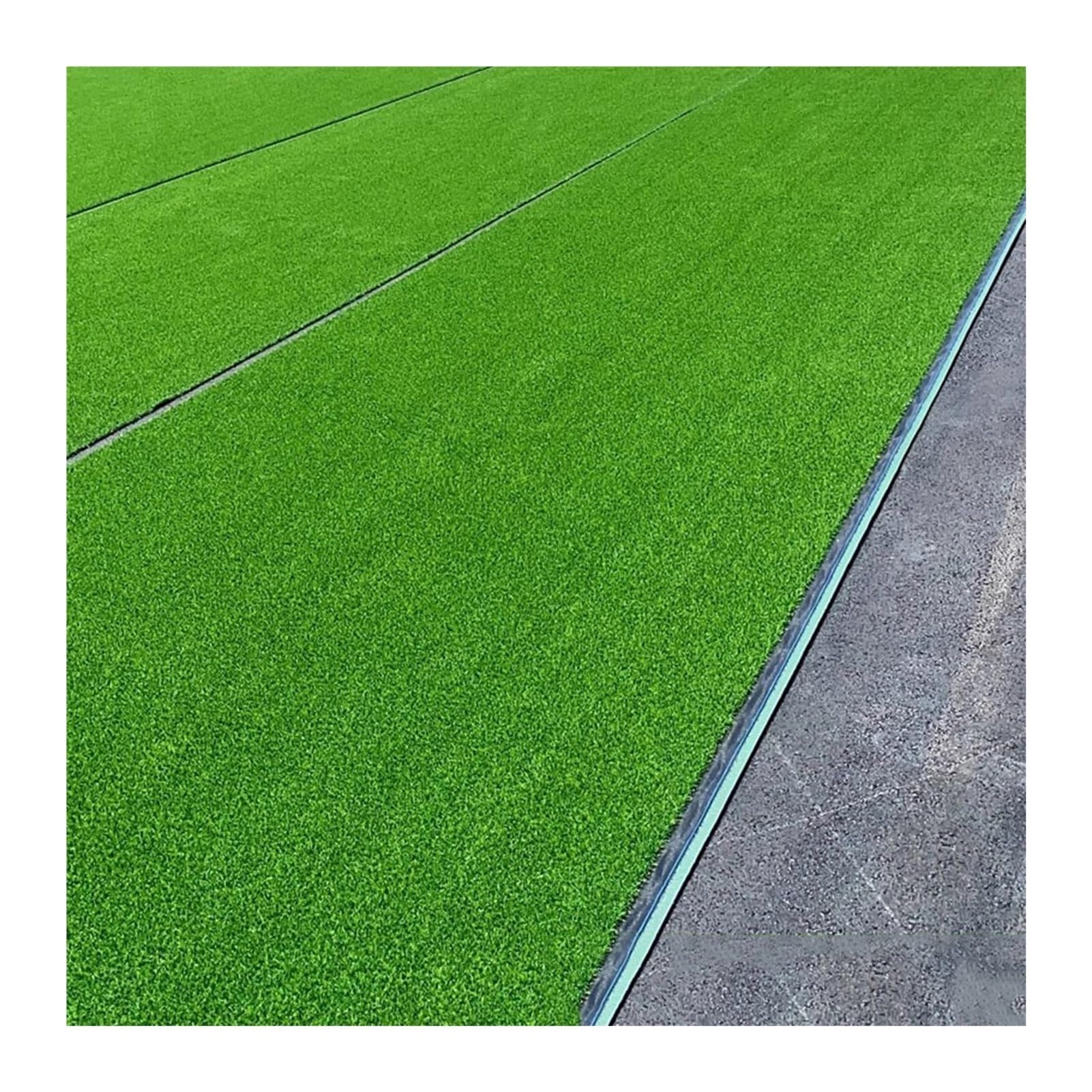 Gazon artificiel 1m x 6m résistant aux UV pour aménagement paysager