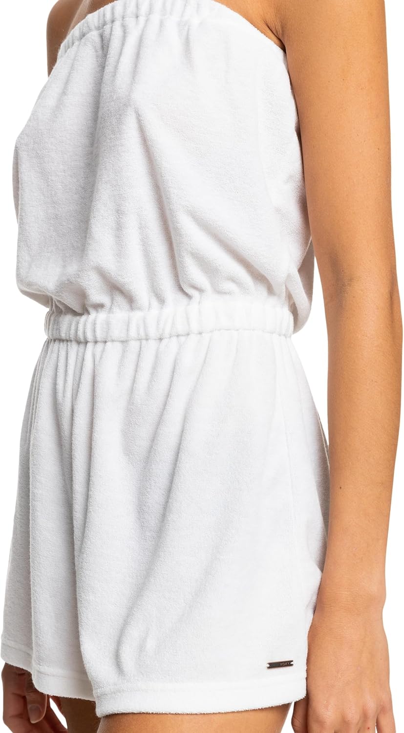 Roxy Womens Summer Romper – UPF 50+, Quick-Dry, Stretch Fabric, Casual Beachwear, Swimsuit Cover Up