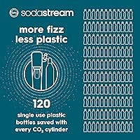 Vista 9 de SodaStream Máquina de agua con gas Art (negro) con CO2 y botella apta para lavavajillas