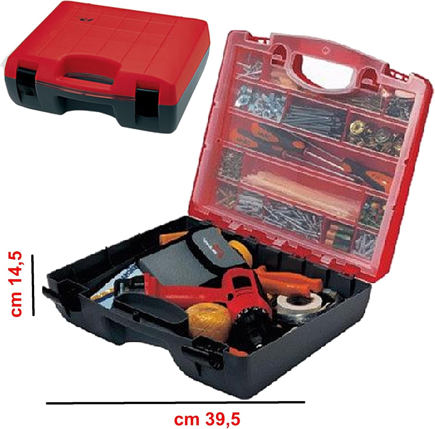 Plano PLO19591ZR Design Line 959 Porta Trapano con Gommapiuma Amazon