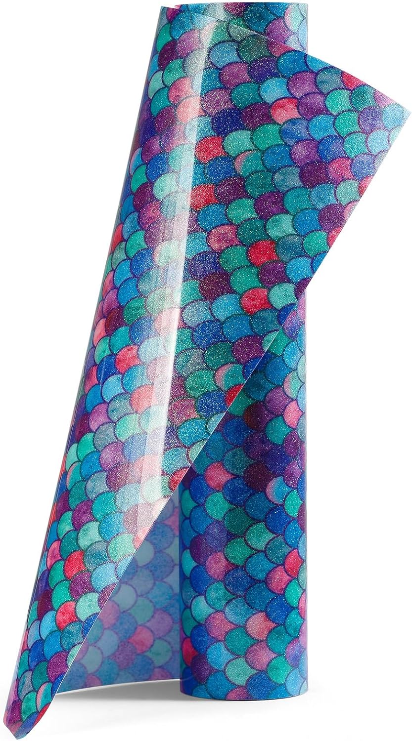 TransWonder MermaidGlitterHTV Glitter Mermaid Heat