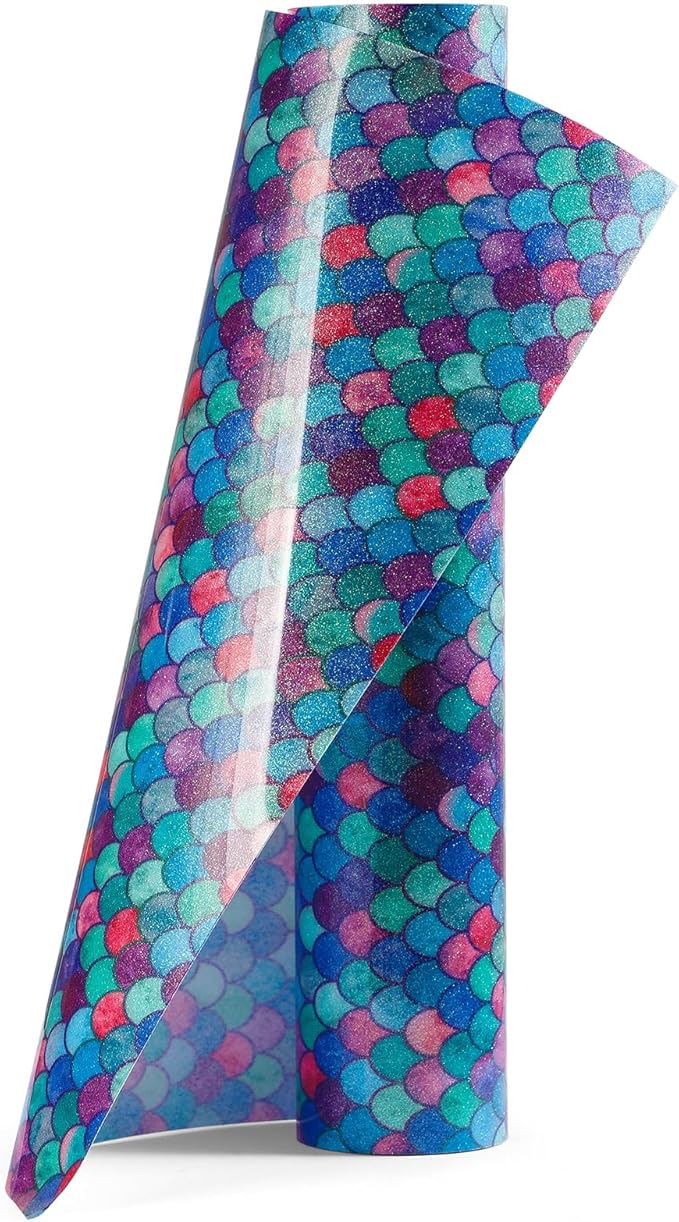 TransWonder MermaidGlitterHTV Glitter Mermaid Heat