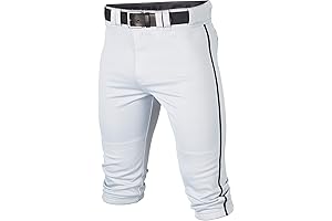 Easton Rival+ Knicker Baseball Pants | Adult Sizes | Solid & Piped