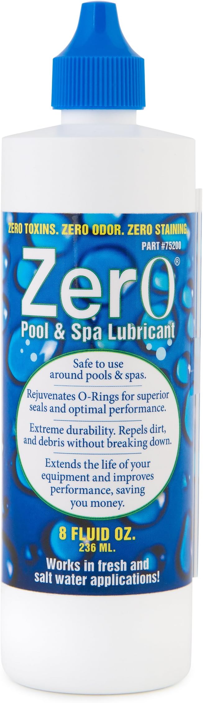 75200 Zer0 Pool and Spa Lubricant - 8 oz.