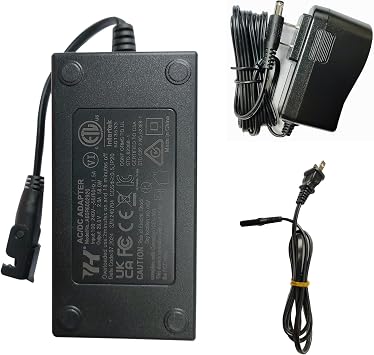 Trustyue Replacement Parts of Power Lift Recliner Chair, Accessories for Lift Chairs, Adapter, Power Cord, Connection Cord for Adapter.