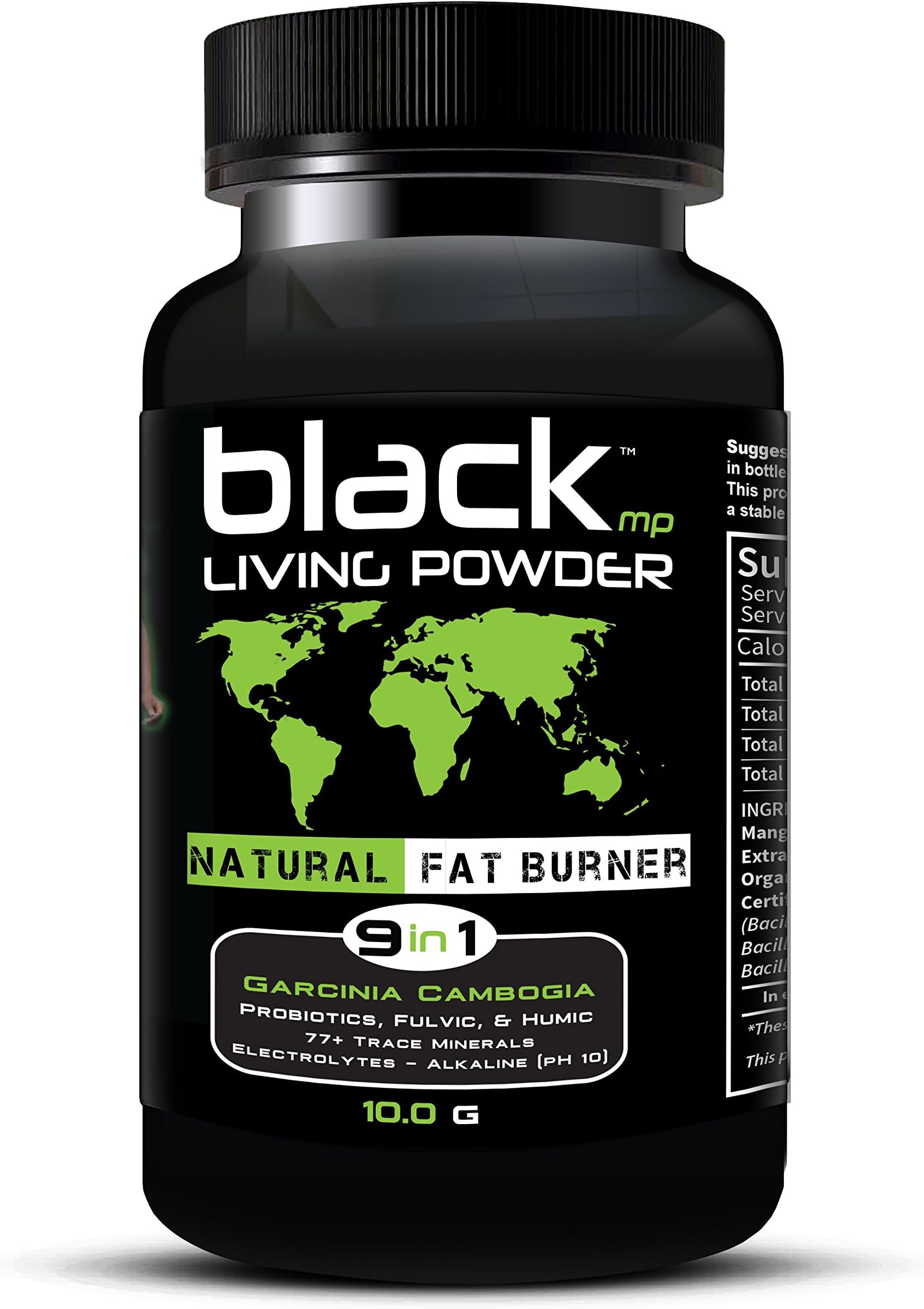 BlackMP Living Powder Natural Fat Burner