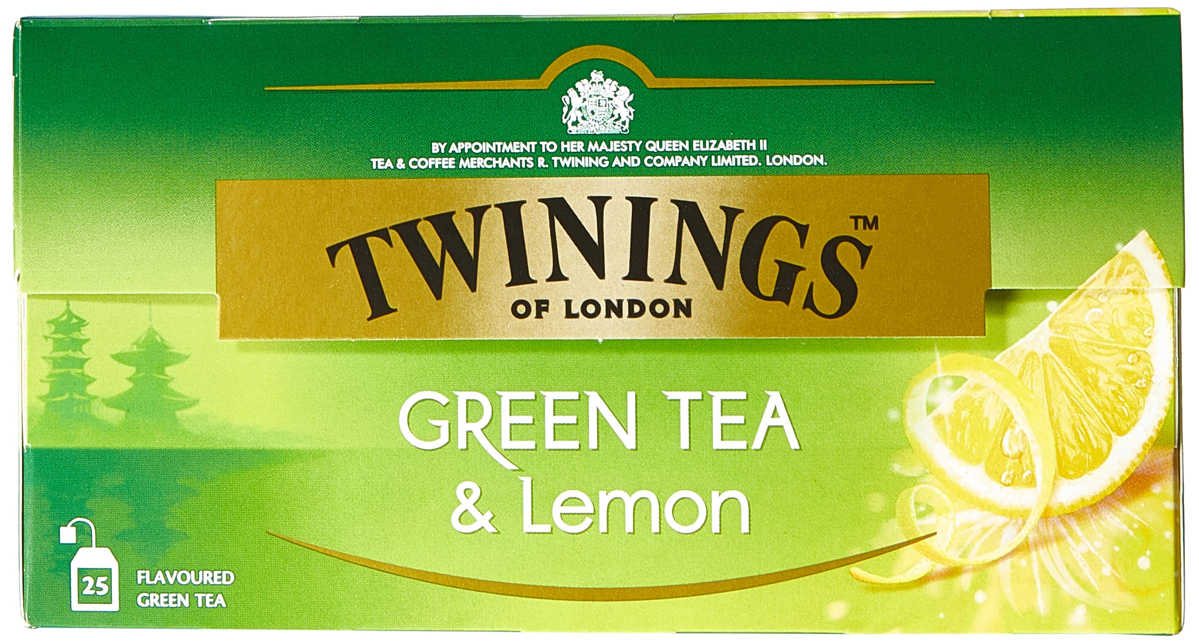 TwiningsGreen Tea & Lemon 25x1.6 G