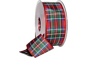 Morex Ribbon: Steward Tartan Plaid Ribbon