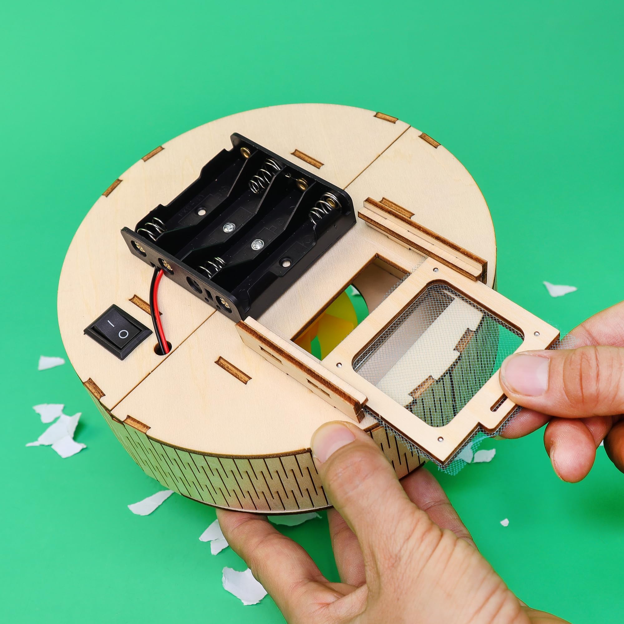 Kitsville Personalizable DIY Robot Vacuum STEM Kit – Build Your Own Smart Vacuum Robot, Robotics & Engineering Project view 8