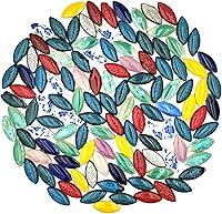 Vista 20 de Azulejos de mosaico de cerámica irregulares de color aleatorio de 1.1 lb, para hacer bricolaje, creativos, para platos de bricolaje, macetas