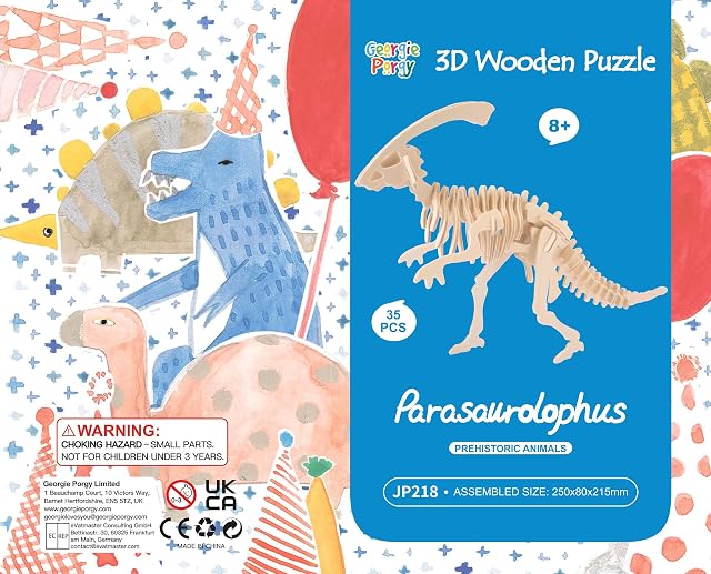 Foto 5 de 8 de Georgie Porgy Modelos de Animales de Madera en 3D