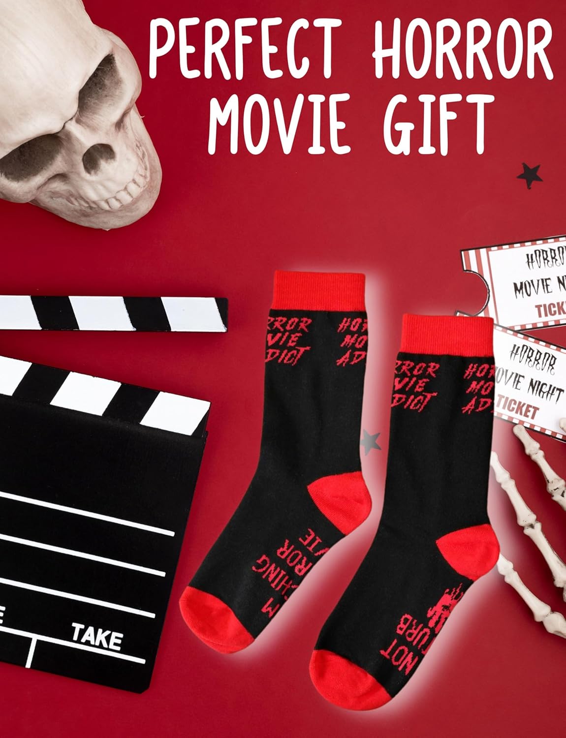 InnoBeta Horror Movie Gifts Socks for Women Men, Do not Disturb - Unisex - Image 7
