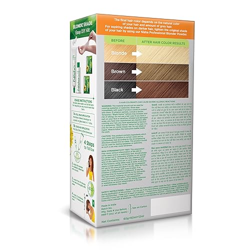 Miniatura 2 de Nisha Creme - Tinte permanente para el cabello, 100 % cobertura de canas, fácil de aplicar, coloración del cabello de larga duración para un