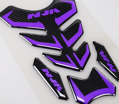 Vista 5 de Protector de vinilo de fibra de carbono 5D, protector de tanque de vinilo para motocicleta NJ 650 ZX636 ZX600 ZX-10R ZX14 ZX1400 ZX14R ABS 1000