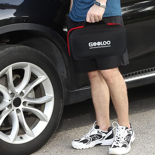 Miniatura 4 de GOOLOO Funda de Protección Eva para Arrancadores de Batería GT4000 GT4000S GT6000 12V, Estuche de Almacenamiento Rígido Portátil, Bolsa de