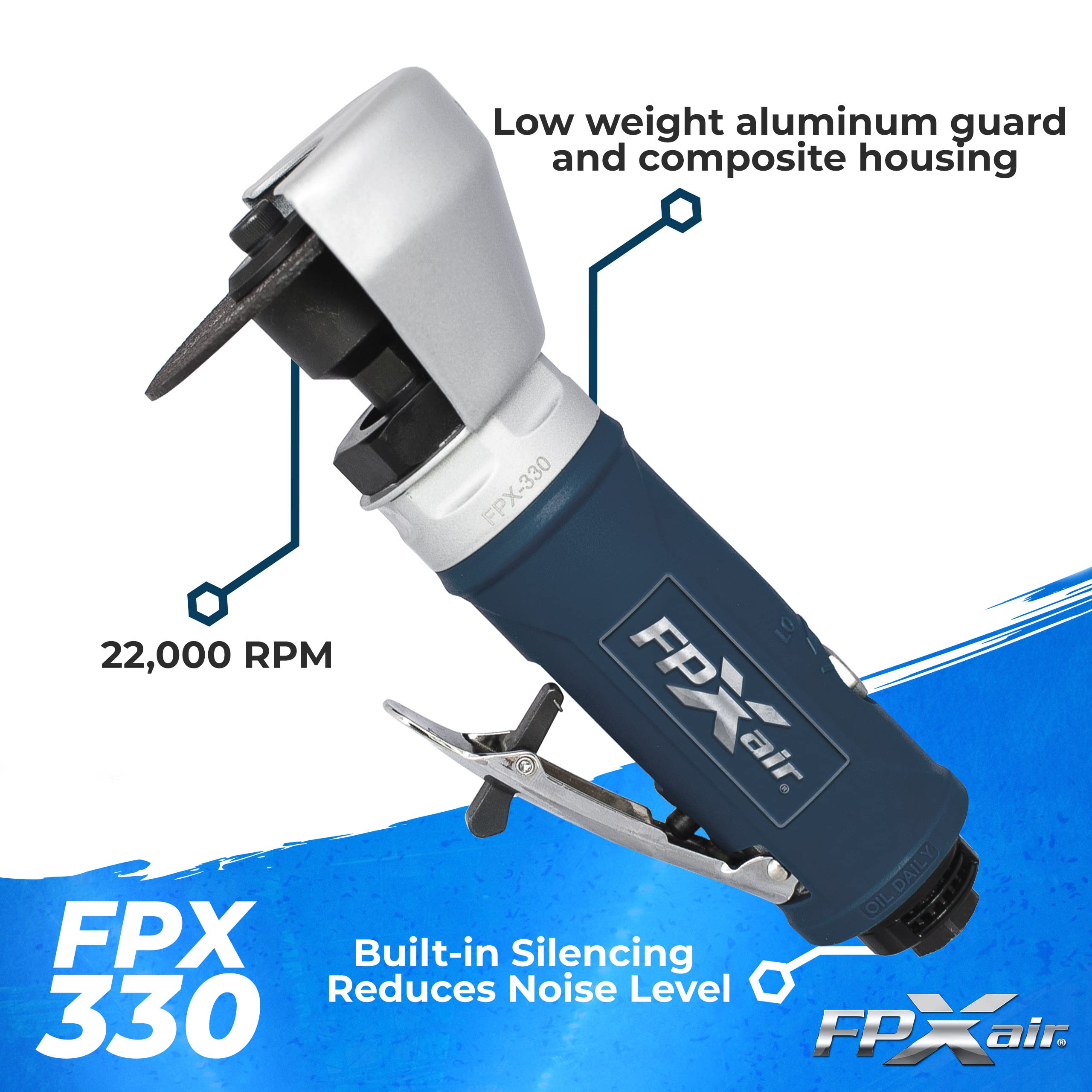 FPXAIR 3" Cut-Off Tool - Pneumatic Metal Cutting -3