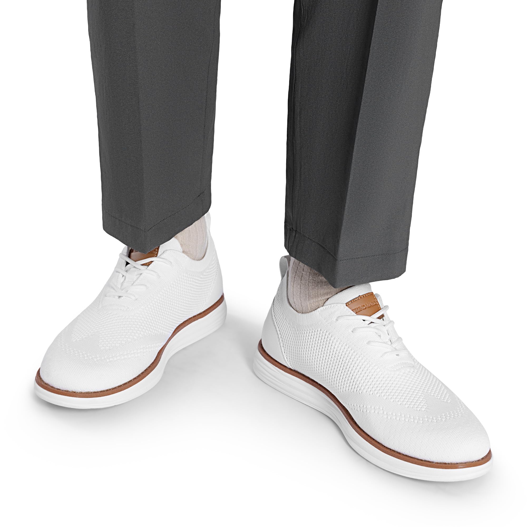 Bruno Marc Scarpe Stringate da Uomo Classiche Estive Traspiranti Mesh Sneakers Oxfords Leggere Casual Scarpe da Passeggio