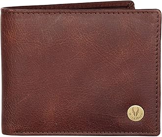 WILDHORNOlive Leather Men's Wallet (WH2050), CRACKLE, Classic