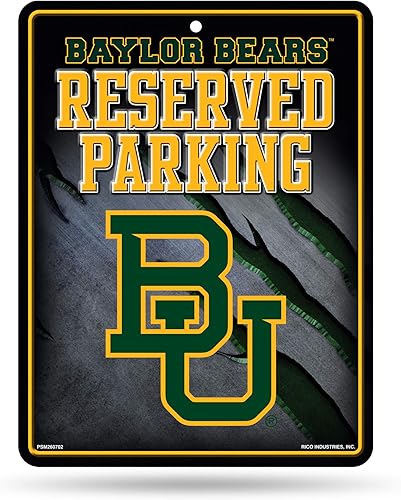 Vista 96 de Letrero de metal NCAA de 8.5 x 11 pulgadas, ideal para cueva de hombre, dormitorio, oficina, decoración del hogar Primario