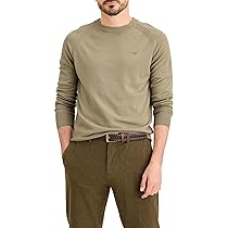 Dockers Felpa da Uomo Core Crew, Pepe al Limone, Small