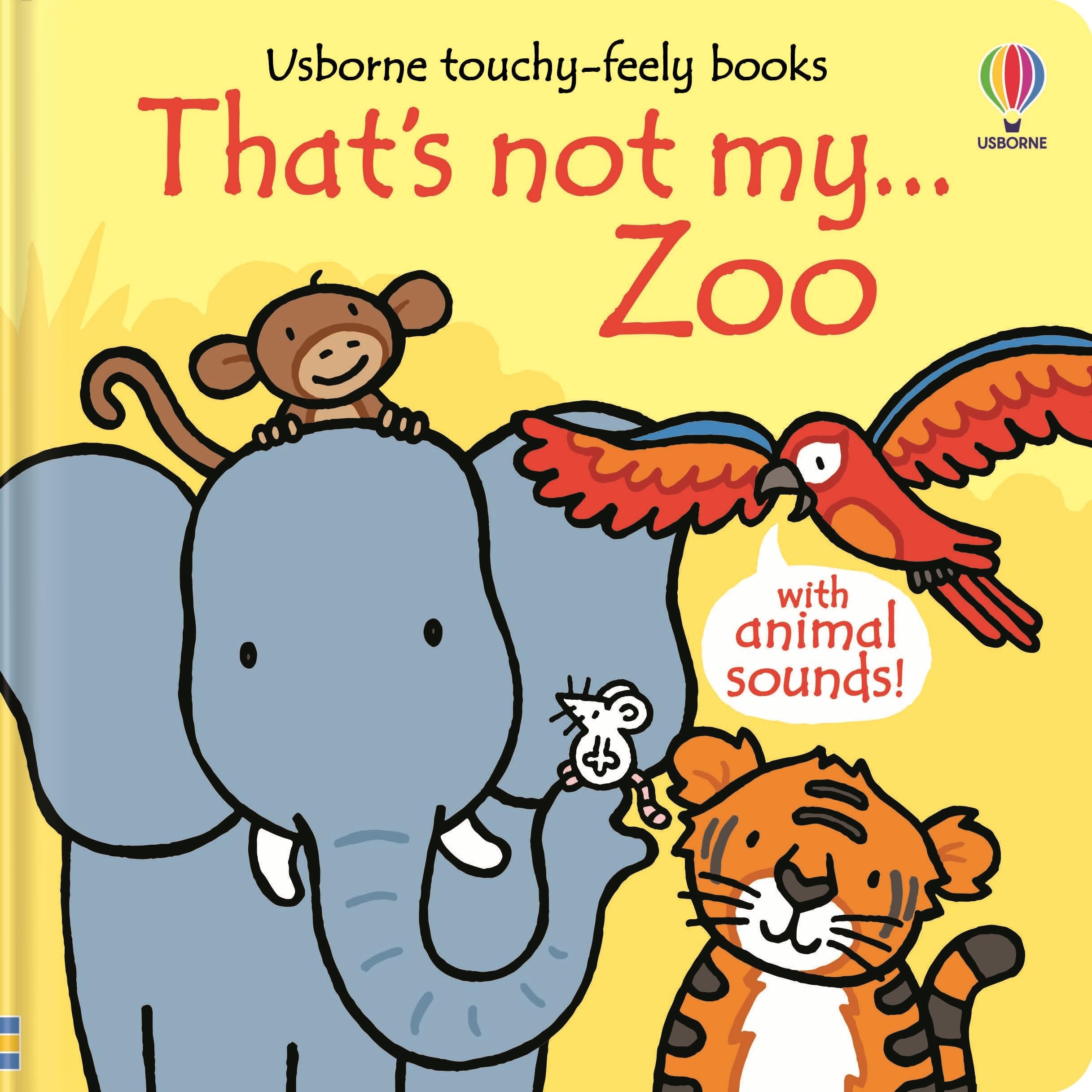 Usborne Thats Not My... Zoo By Fiona Watt, Touch and Feel Board Boo | Watt Fiona